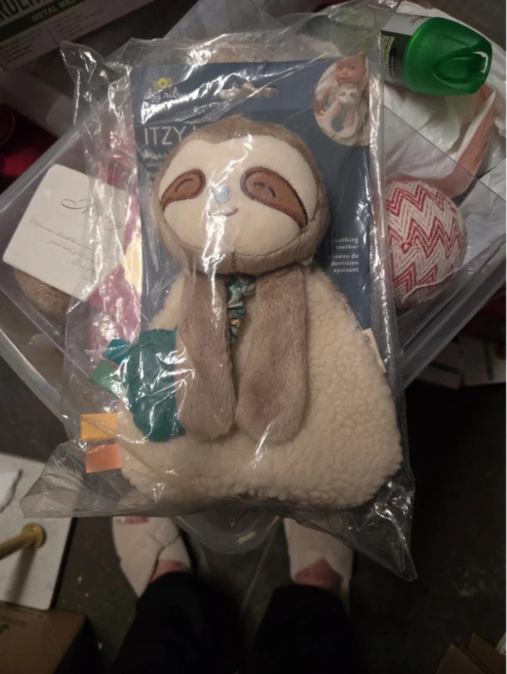 Itsy ritzy  lovely sloth silicone